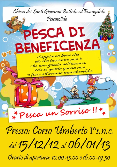 Pesca di beneficenza