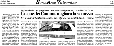  unione dei comuni