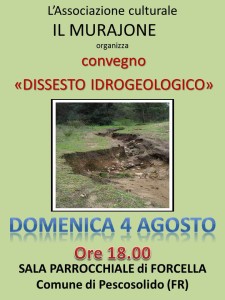Convegno dissesto idrogeologico