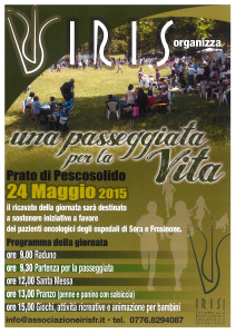 IRIS UNA PASSEGGIATA PER LA VITA 2015