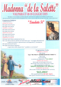 Madonna del la Salette 17 18 19 2015